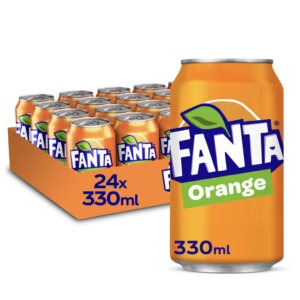 FANTA Orange 24 x 33 cl Blik (Vending)