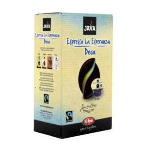 JAVA Capsules K-Fee System “Espresso Deca koffie” 16 x 7,2 gr