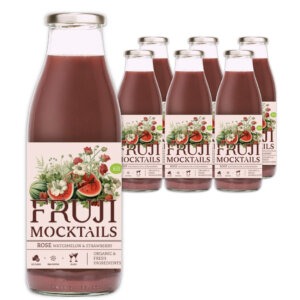 FRUJI “Mocktail” Roos met Watermeloen & Aardbei BIO 6 x 75 cl OW