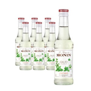 MONIN | Sirop de Mojito Mint | 6 x 25 cl